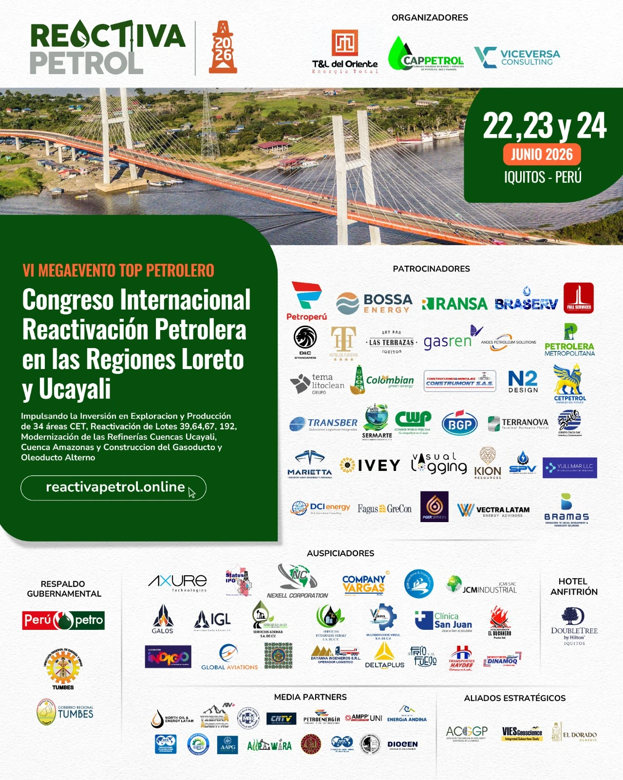Reactiva Petrol 2026 — Iquitos